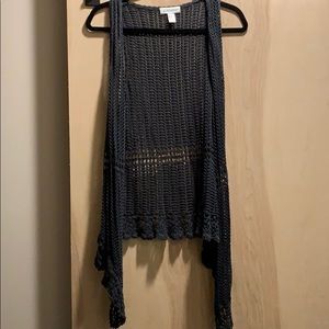 Crochet vest